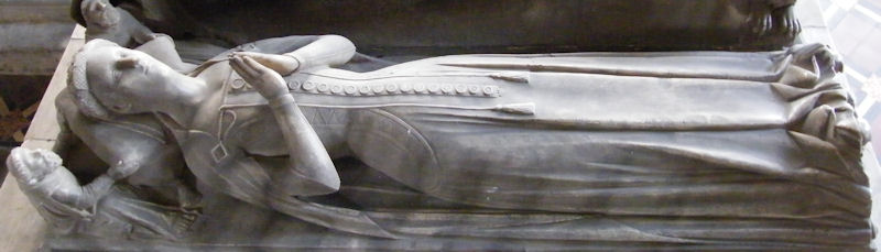 Spilsby - St James Roger Willoughby 4th Baron 1396 and Elizabeth Latimer 1395